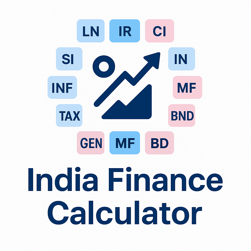 India Finance Calculator app icon